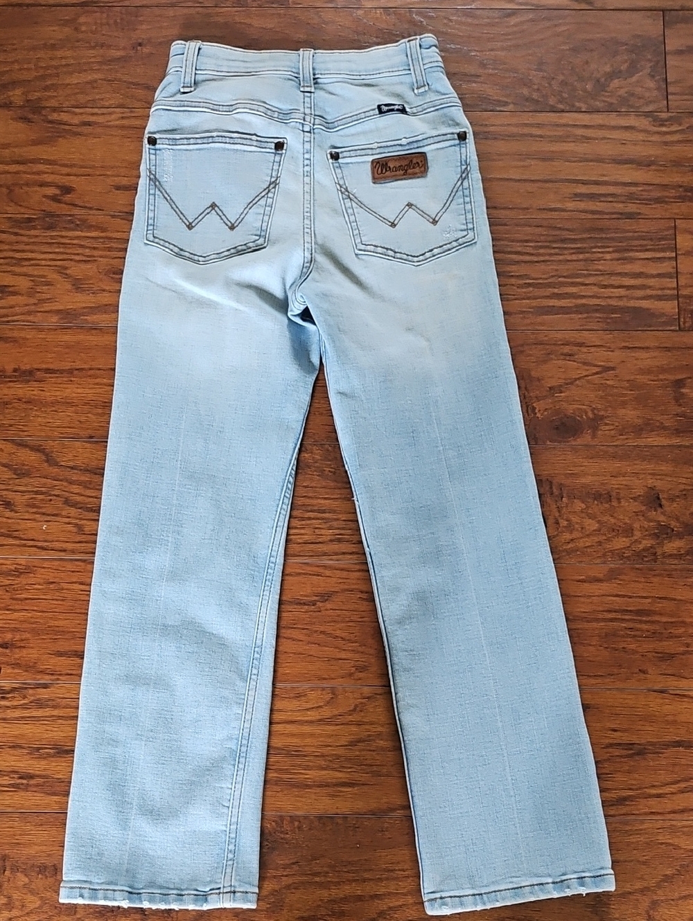 Vintage Wrangler High Waisted Jeans Light Blue Size 00